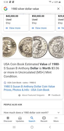 1980 silver dollar