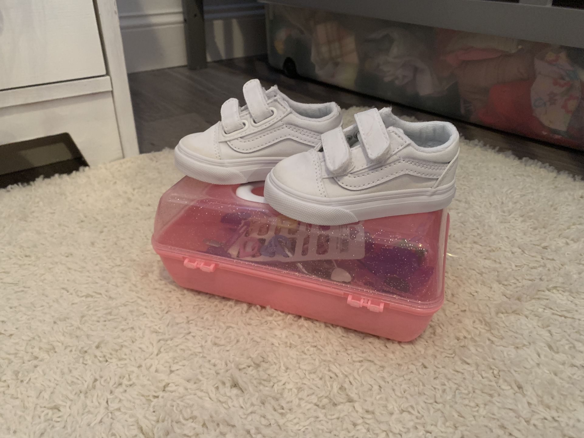 Baby All-White Vans