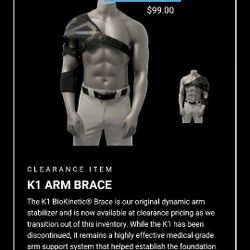 Kinetic Arm  Adult Size