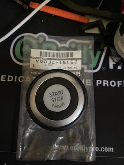 Nissan 370z Start button