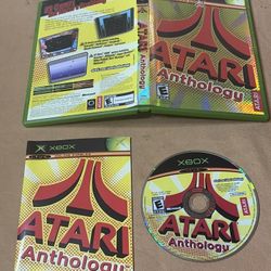 Atari Anthology (Microsoft Xbox, 2004) ~ complete CIB  w/ manual