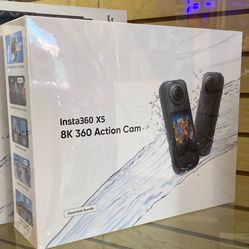 Insta360 X5 8K 360 Action Camera Essentials Bundle