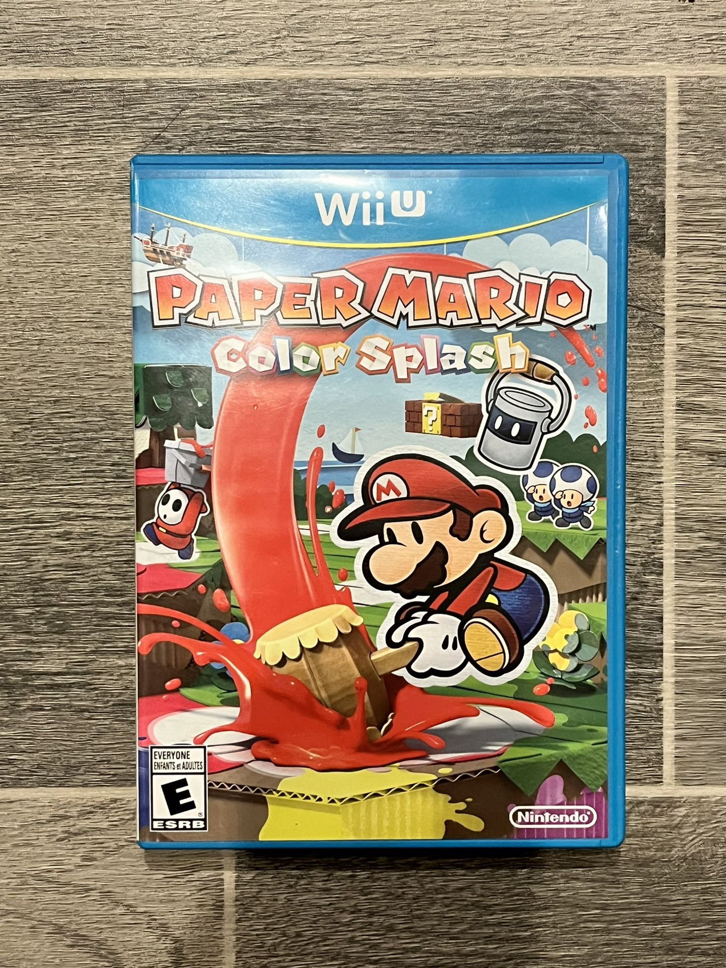 Paper Mario Color Splash Wii U 