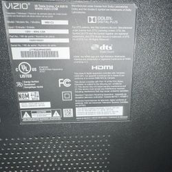 55” Vizio Smart Tv