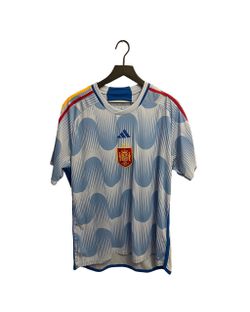 2022 Blue Spain National Away Team Jersey Men’s Size XL