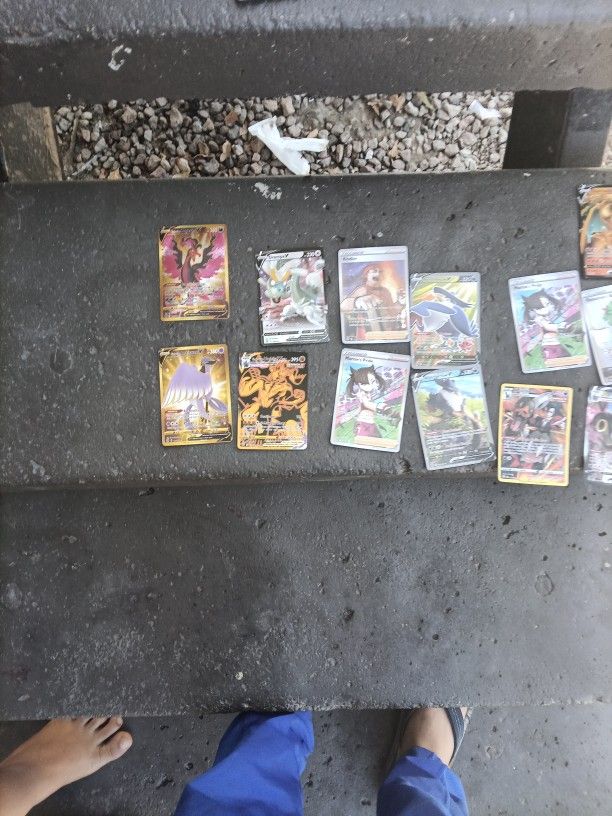 27 Pokemon Cards From A Astral Radiance Pack