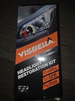 Visbella Heavy Duty Headlight Restoration Kit