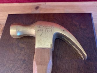 Vintage  Stanley 100 Plus Gold Hammer