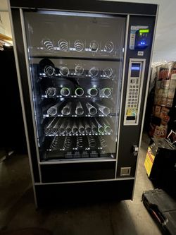 Vending Machine With New Credit Card Reader Delivery Available