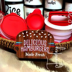 Hamburger Press Basket