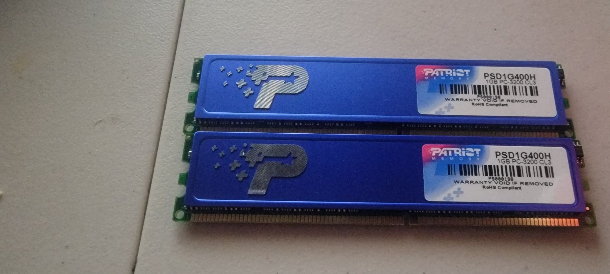 PATRIOT MEMORY #PSD1G400KH DDR 400 1GB