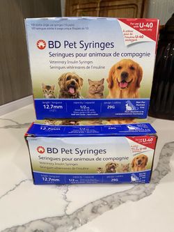 BD Pet Syringes
