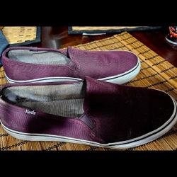 Keds Women’s Shoes Size 9.5 Burgundy Flat, firm.