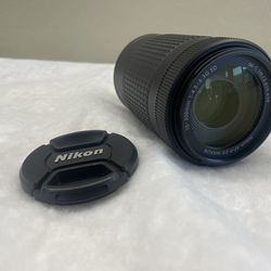 Nikon AF-P DX 70–300mm f/4.5–6.3G ED lens