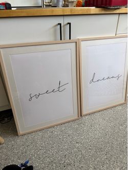 Custom framed nursery art (2)