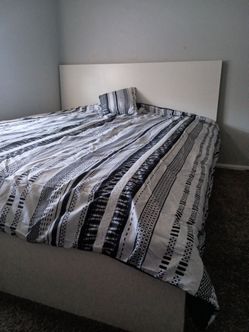 Bed frame mattress if wanted