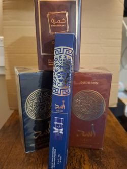 Lattafa Perfume Bundle – Khamrah, Asad, Bourbon
