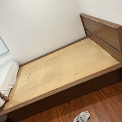 Disassembled Bed Frame 