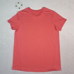 Pink Coral Activewear Wicking Tee Shirt Gym Workout Top Size Small NWOT