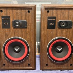 Vintage Cerwin-Vega AT-8 Two Way Large bookshelf/Floor speakers