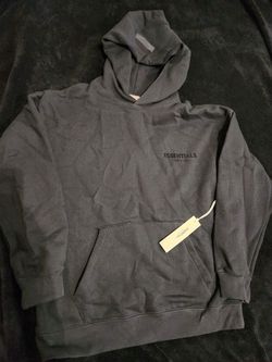 Brand new Charcoal gray Essentials Hoodie