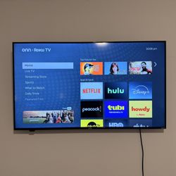 55inch Onn Roku Tv