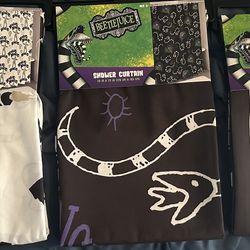 Bettlejuice shower Curtains
