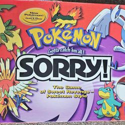 SORRY! Pokémon Collectible Board Game
