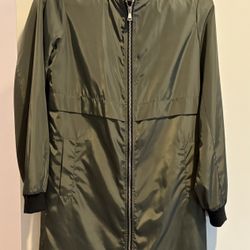 Women’s  Olive Green Bomber Jacket  Bebe NWT