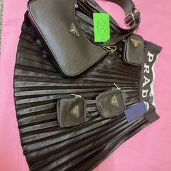 Prada Skirt & Purse