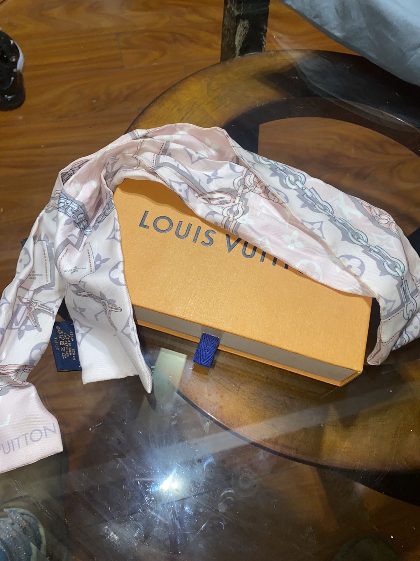 Pink Louis Vuitton Headband