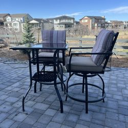 Bar Height Bistro Set