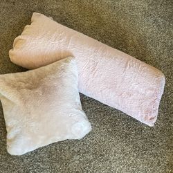 Pink Plush Pillows