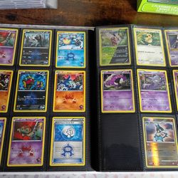 228 Cards Old  Pokemon X Y, Sun And Moon Card Binder Reverse Holo And Non Whole Binder For Sale 