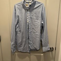 Dockers Light Blue Dress Shirt Classic Fit