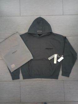 Essentials black hoodie