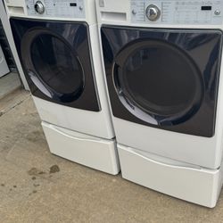 Front Load Kenmore Washer And Front Load Kenmore Dryer 