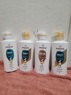 Dos shampoo Pantene y dos acondicionadores por $20