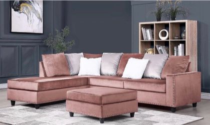 SÚPER SALE Just the Sectional Pink 🤓😍🚛😎🔥✨📍