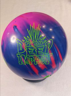 14LB Radical Deep Impact Bowling Ball