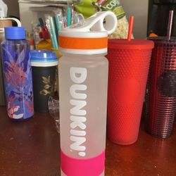 Dunkin Water Bottle 