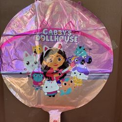 Gabby Dollhouse Foil Balloons 18”