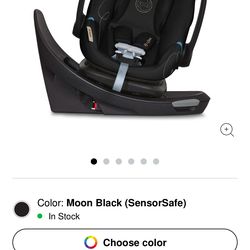 Cybex Aton G car seat with swivel base