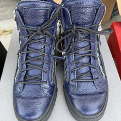 Giuseppe blue sneakers