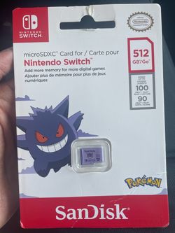 Nintendo switch microSD (Pokémon edition)
