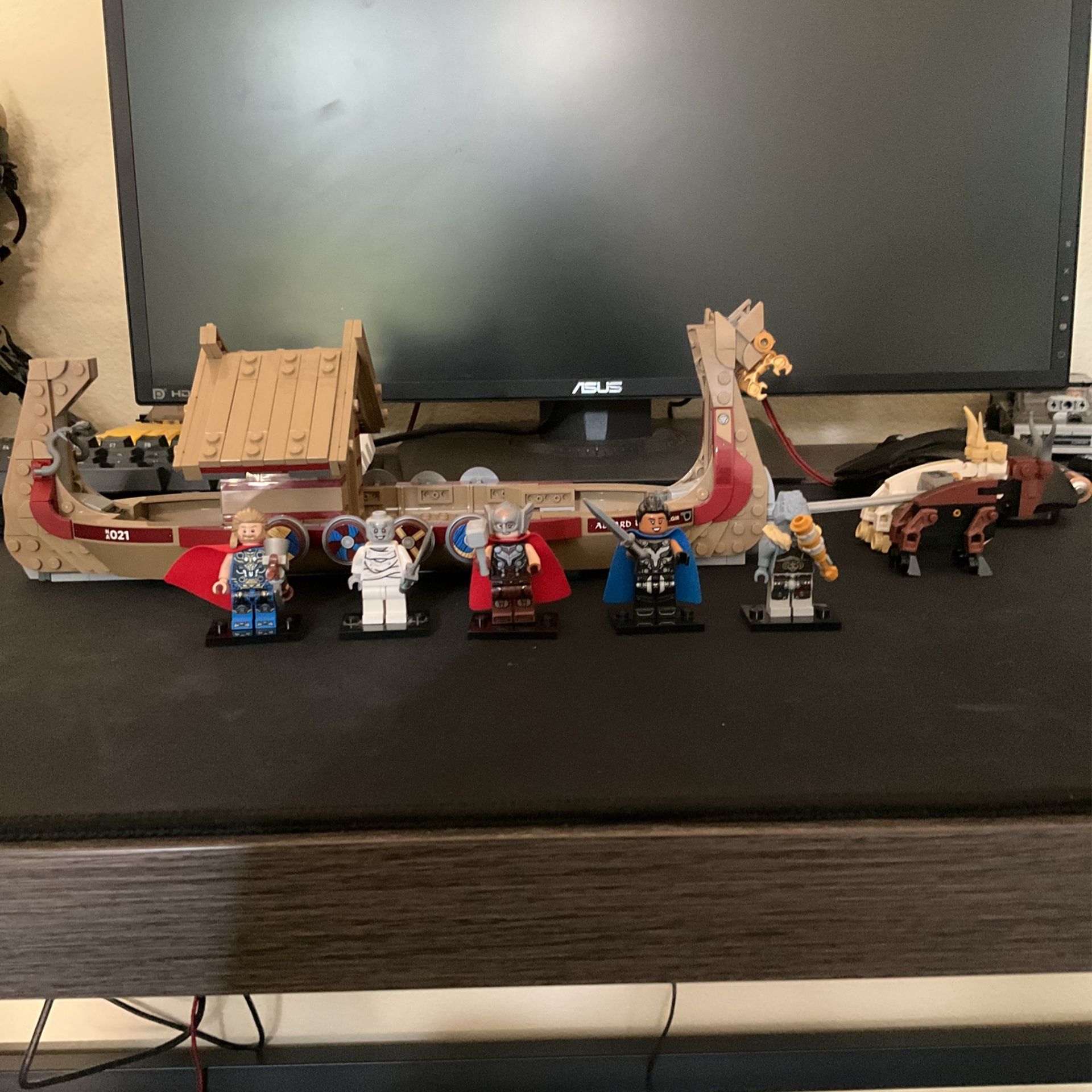 Goat Boat Lego Set