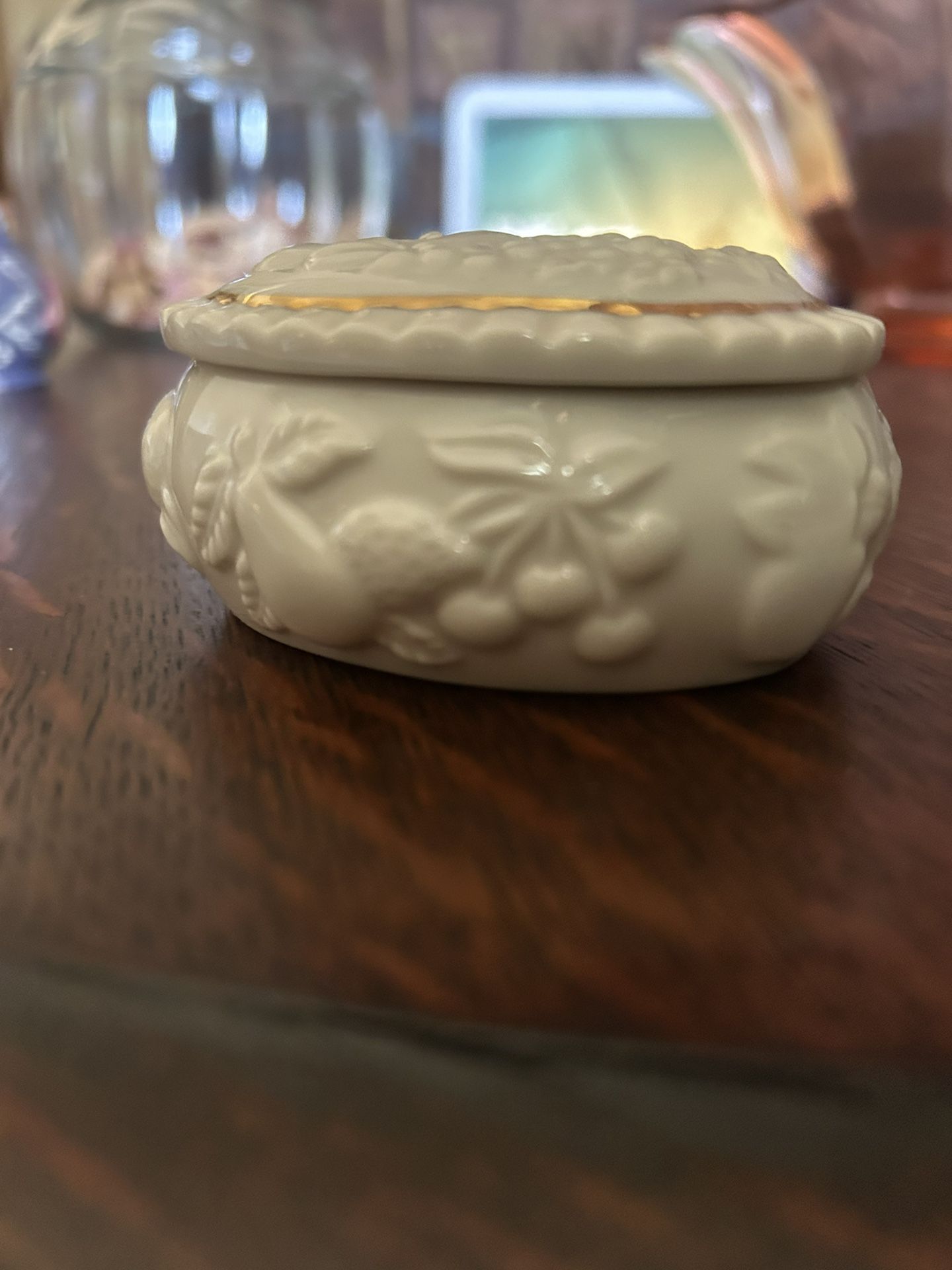 Lenox Fruits of Life Trinket Box