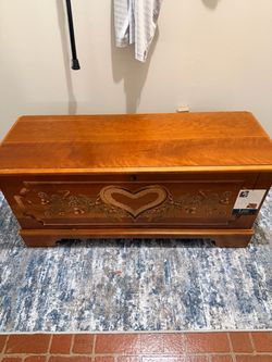 Vintage Heart Chest