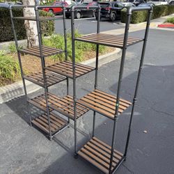 Bathroom Shelves, Plant Flower Stand,  H51  W44 D11.5