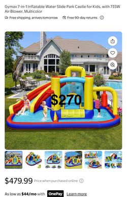 Brand New Water Slide